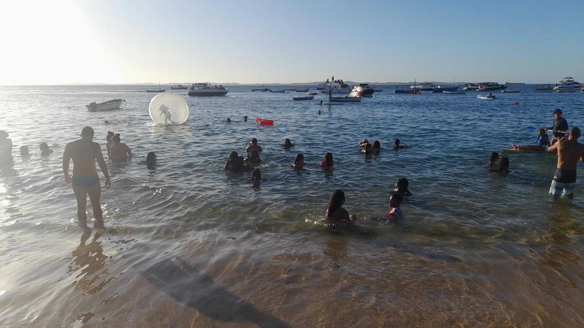 Pa 1005 Apt Porto Da Barra Carnaval Salvador Bahia חדר תמונה